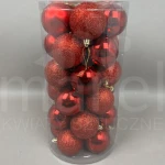 Bombki JQD1606-30 RED