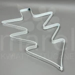 Choinka metalowa biała